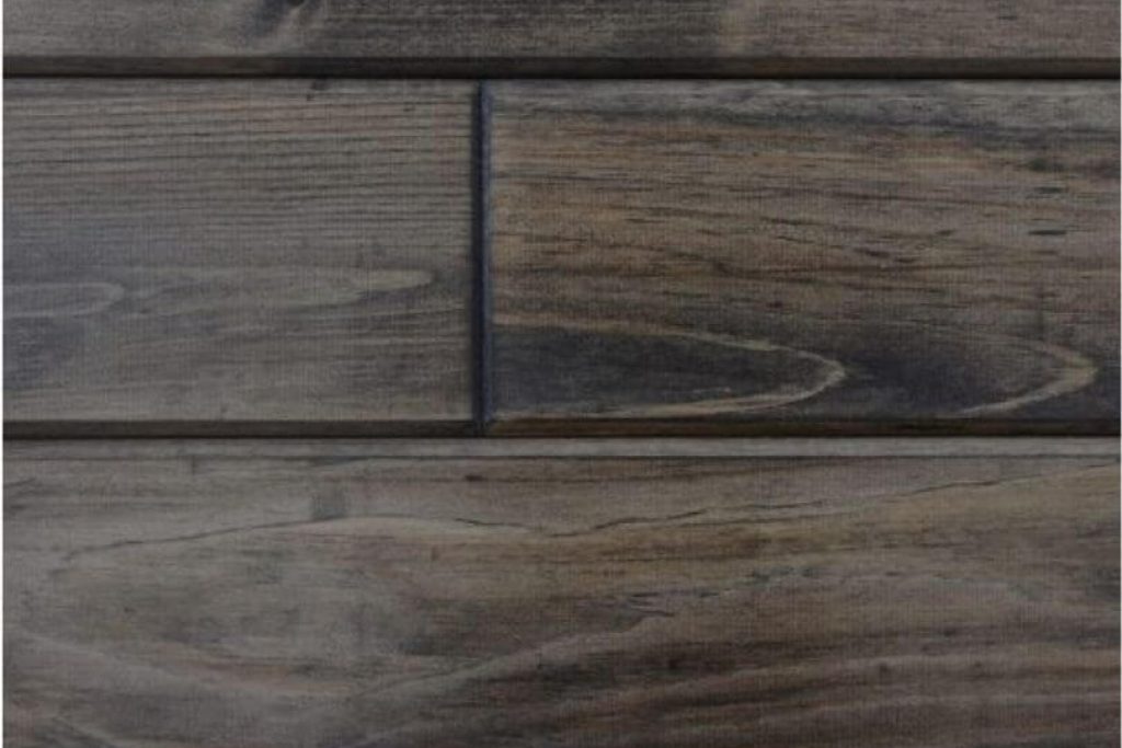 charcoal wood paneling sample