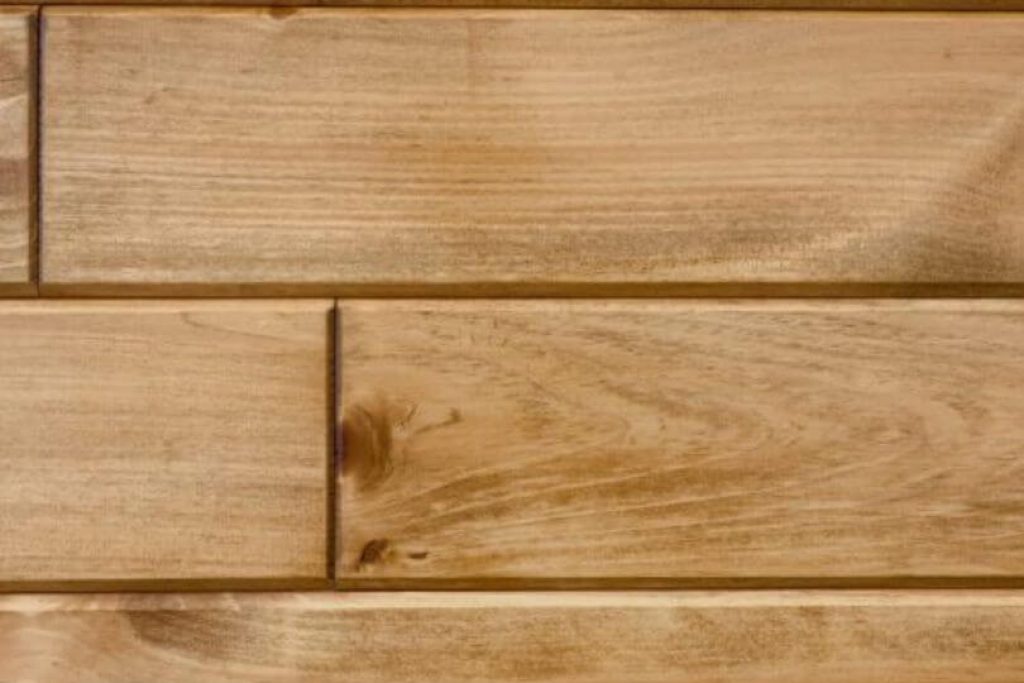 golden wheat wood paneling sample