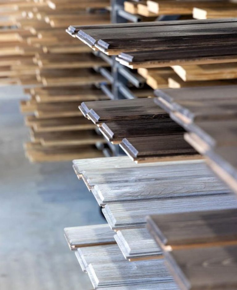 wood options on rack