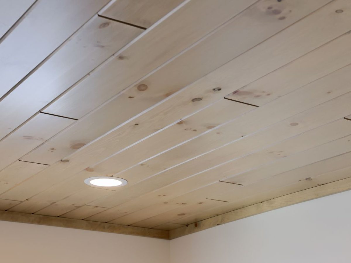 How To Install Tongue and Groove Boards on the Ceiling