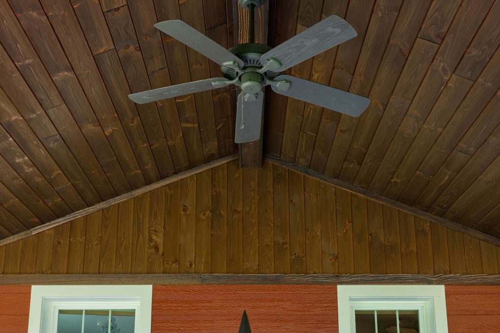 shiplap or tongue and groove planks for porch ceiling