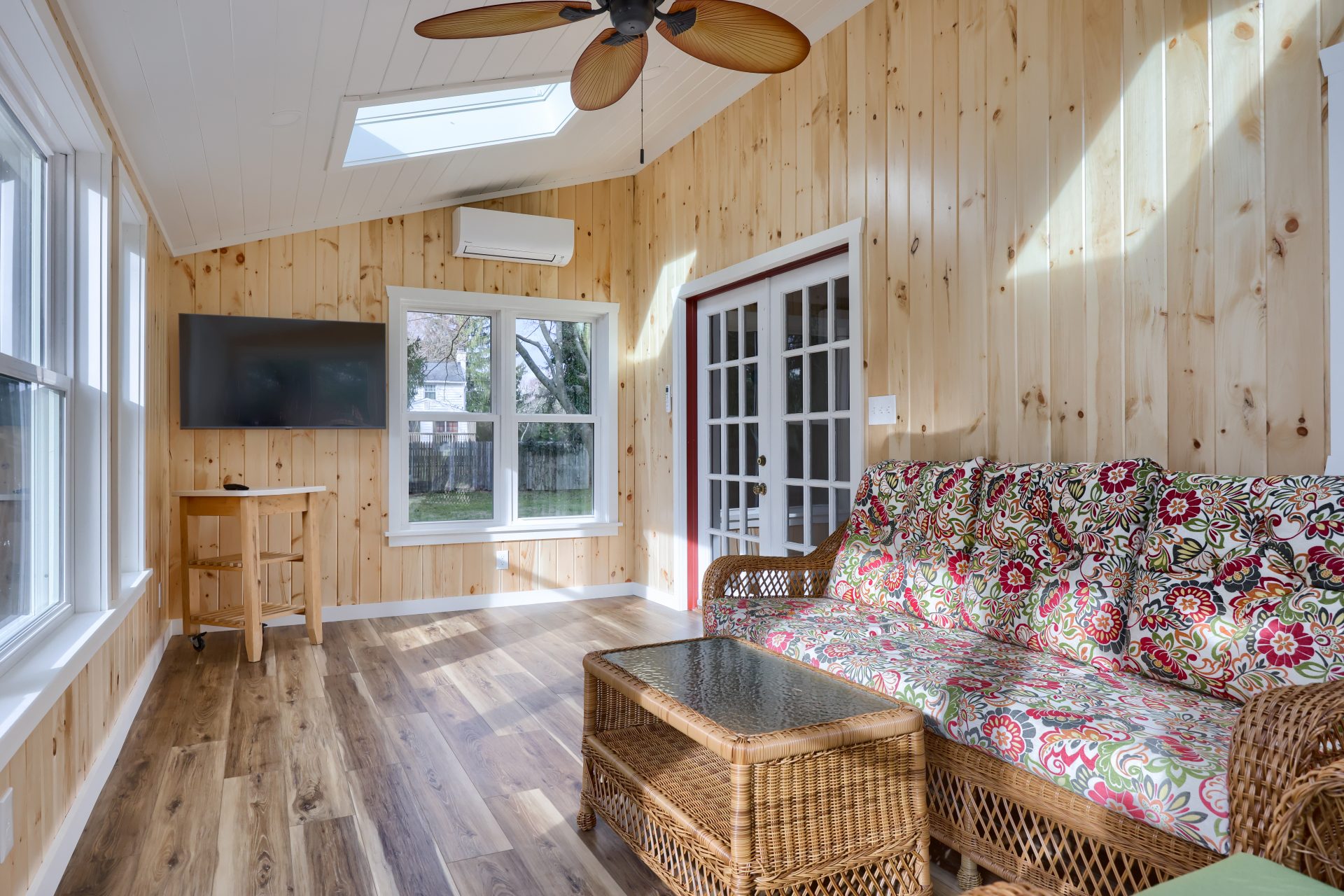 DIY Remodel Projects with wood plank walls